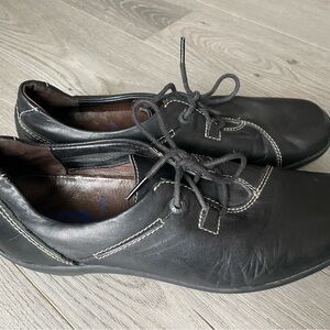 Wolky Black Leather Lace Up Oxford Comfort Walking Shoes Womens Sz
40 - Sz 9 US